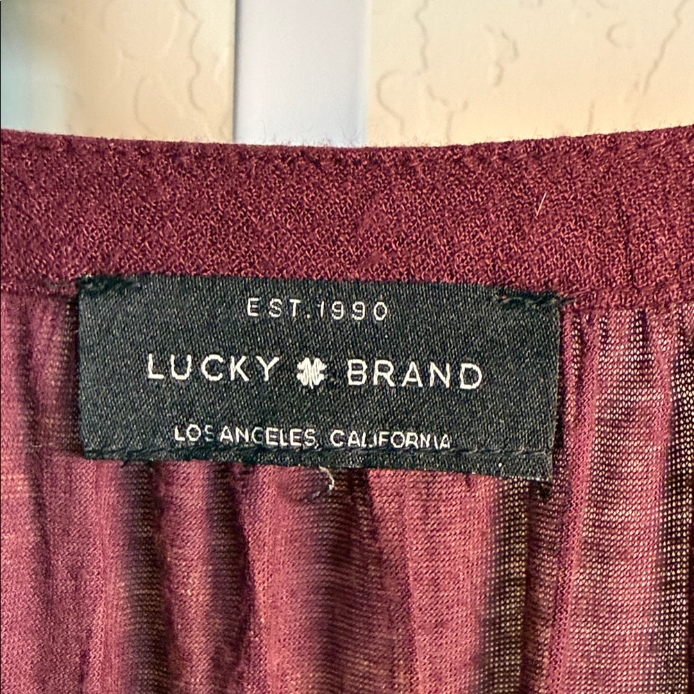 Lucky Brand Women's Multicolor Boho Blouse - Picture 4 of 7